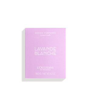 White Lavender Candle 180GR