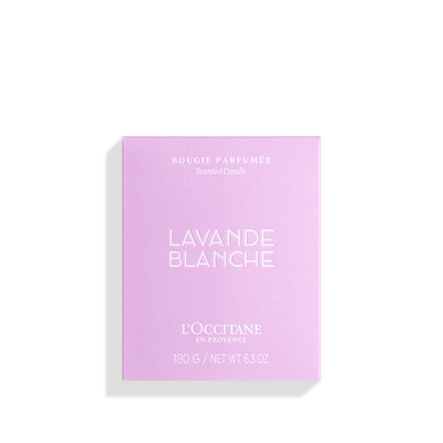 White Lavender Candle 180GR