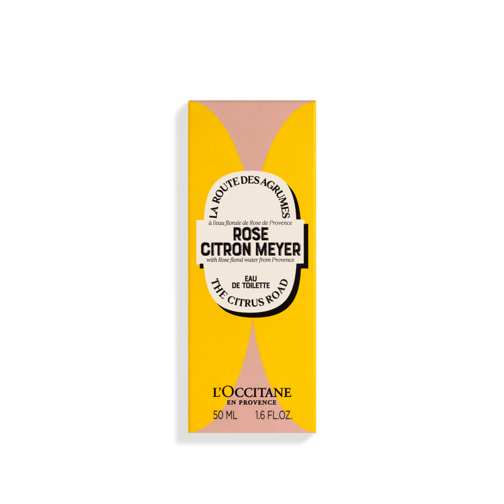 New L'Occitane ROSE CITRON MEYER Eau de Toilette 50ml / 1.6