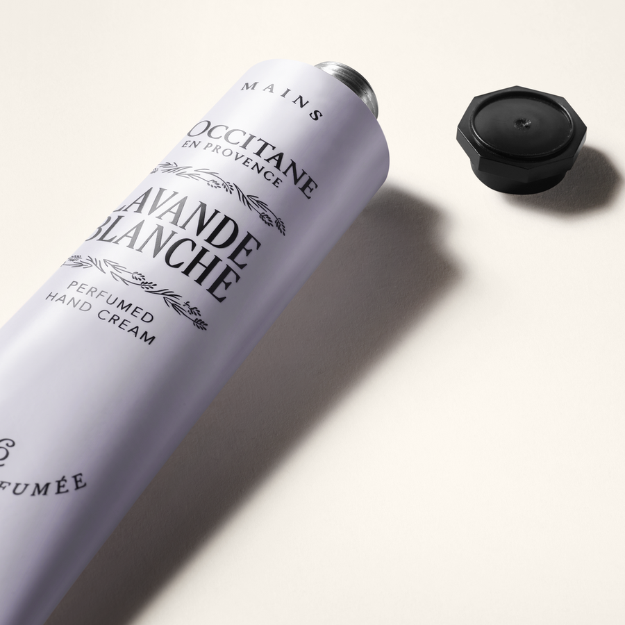 Lavande Blanche Perfumed Hand Cream 75ml (White Lavender)