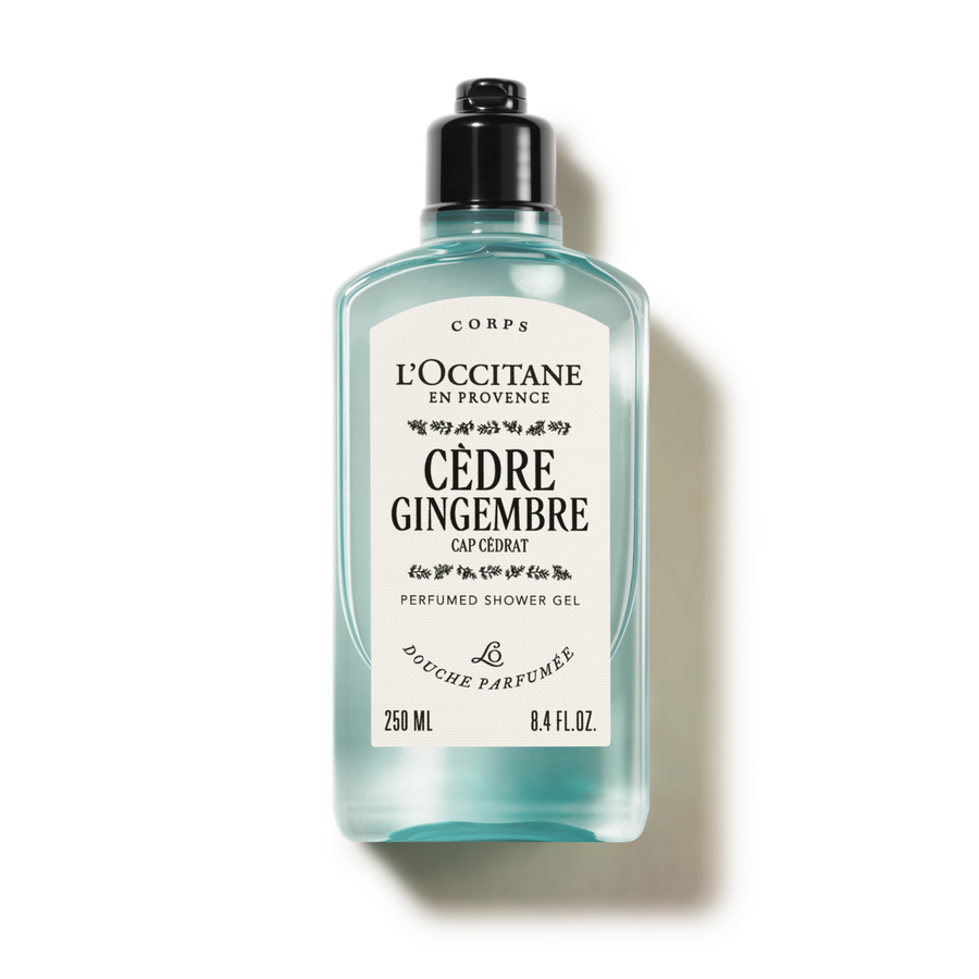 Cèdre Gingembre Perfumed Shower Gel 250ml (Cap Cedrat)