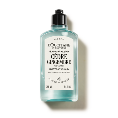 Cèdre Gingembre Perfumed Shower Gel 250ml (Cap Cedrat)