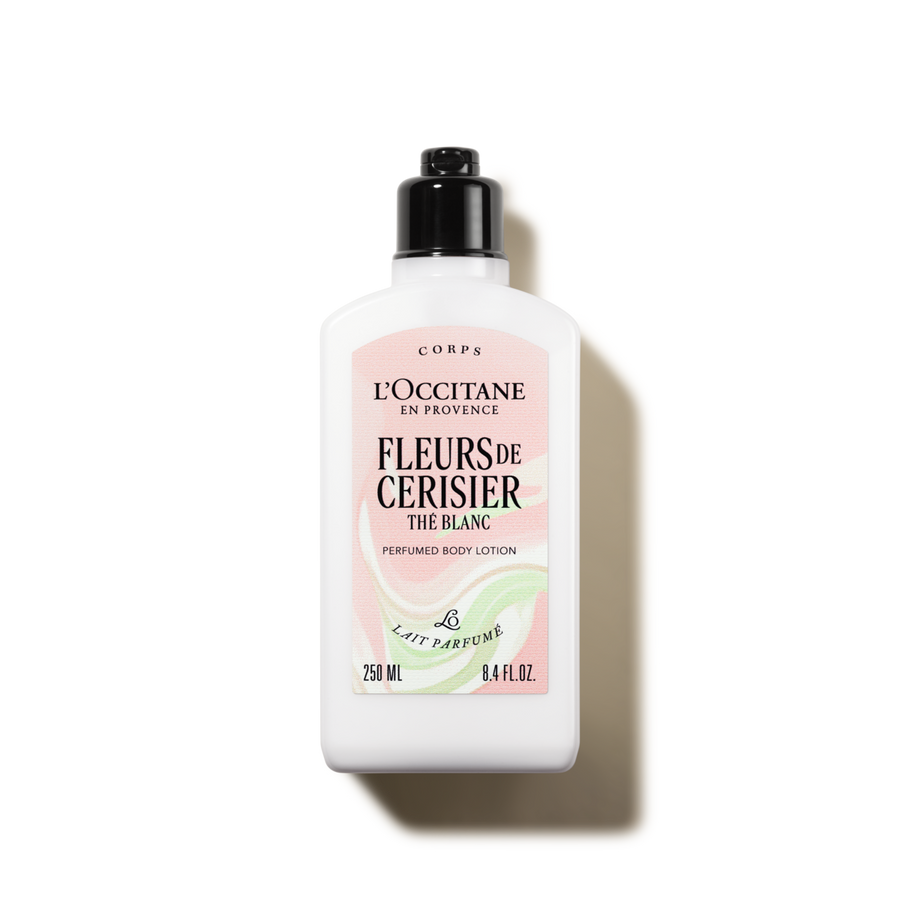 Fleurs de Cerisier Thé Blanc perfumed body lotion 250ML