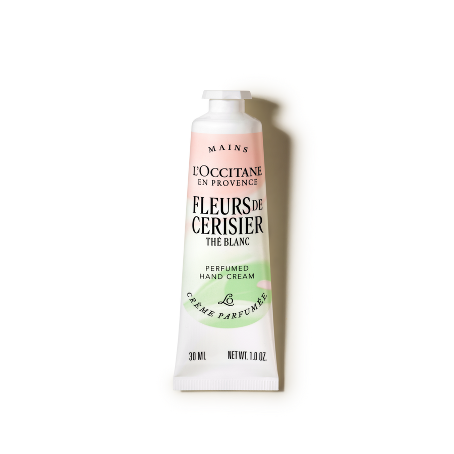 Fleurs de Cerisier Thé Blanc perfumed hand cream 30ML