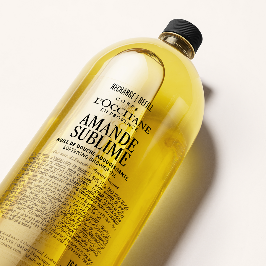 Almond Softening Shower Oil Refill 500ml