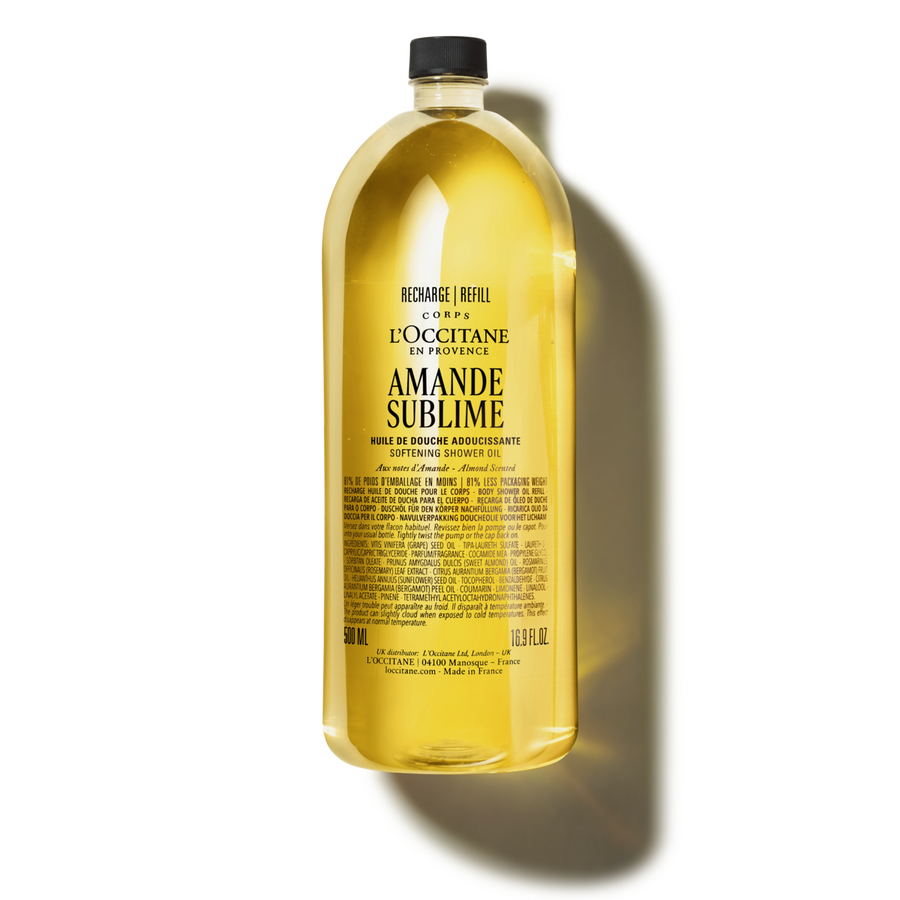 Almond Softening Shower Oil Refill 500ml