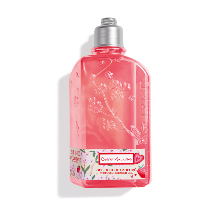 Limited Edition Cherry Blossom Cerisier Amoureux Shower Gel